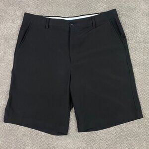 FootJoy Shorts Men's 38 Black 10" Golf Performance Stretch Flat Front